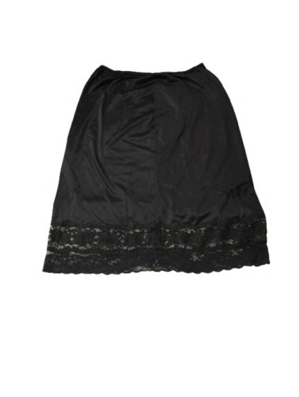 Vintage 1960s Black Slip Size Large